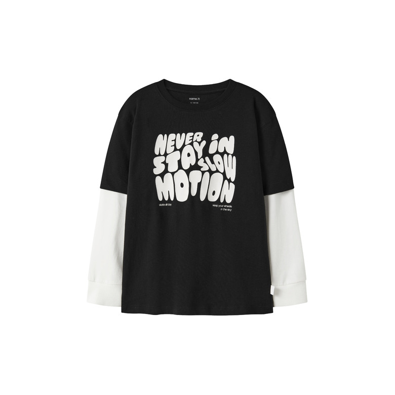 Name It Jongens t-shirt zwart 1