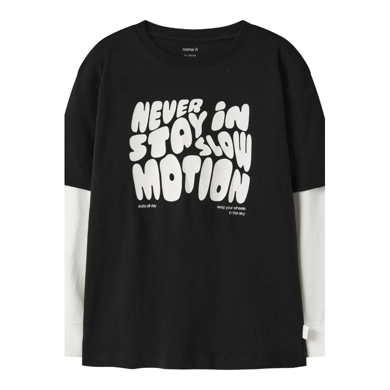 Name It Jongens t-shirt zwart 2