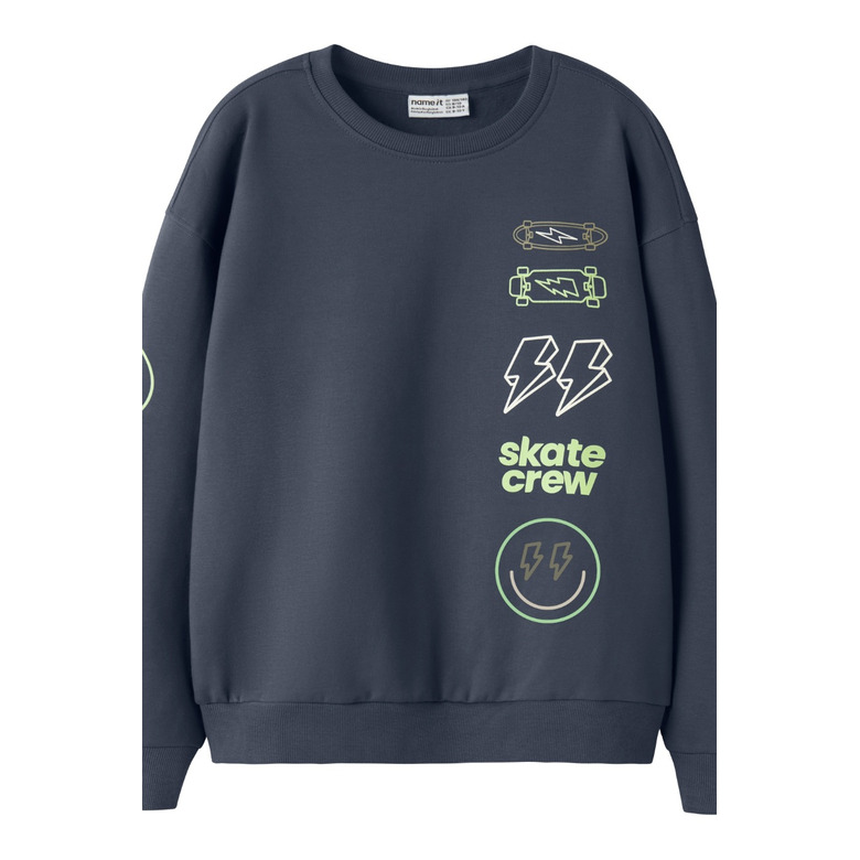 Name It Jongens sweater blauw 2