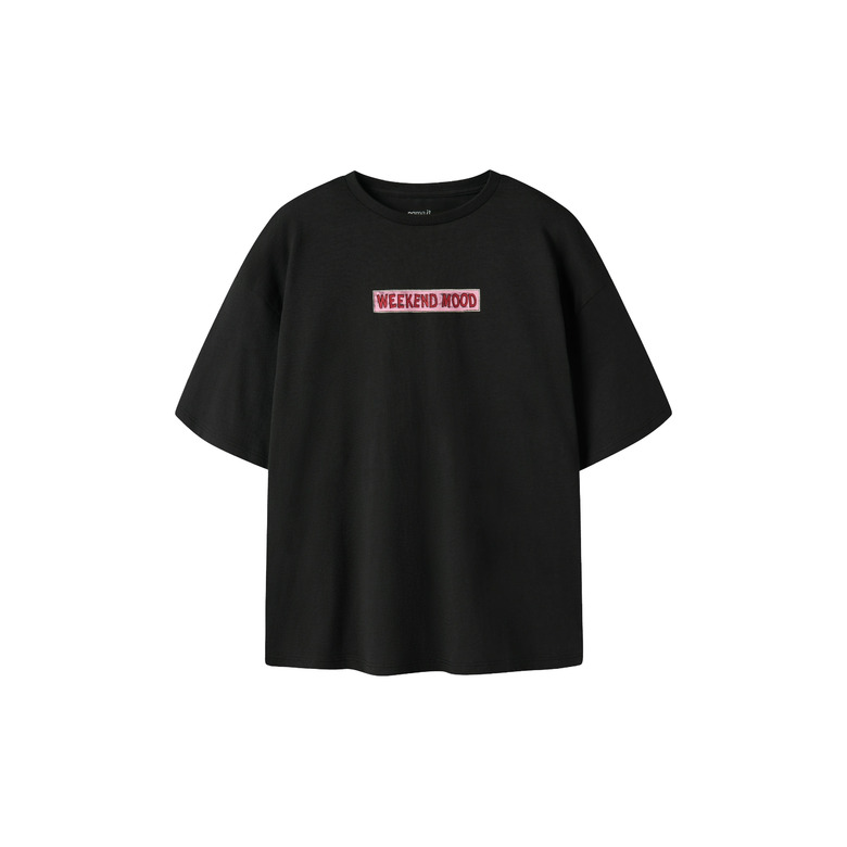 Name It Meisjes t-shirt zwart 1