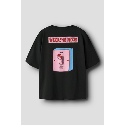 Name It Meisjes t-shirt zwart
