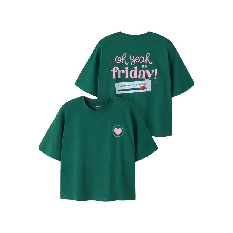 Name It Meisjes t-shirt vert 2