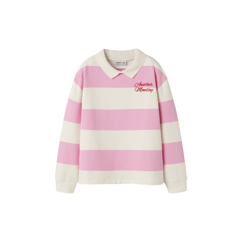 Name It Meisjes polo roze 1
