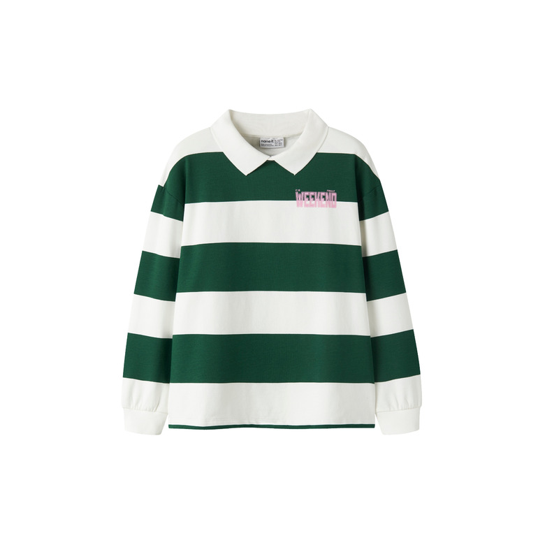 Name It Meisjes polo groen 1