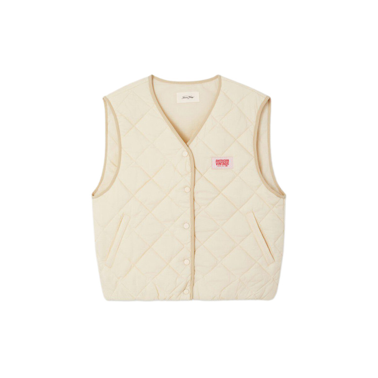 American Vintage vest ecru 1