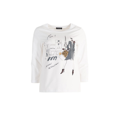 Margittes t-shirt blanc