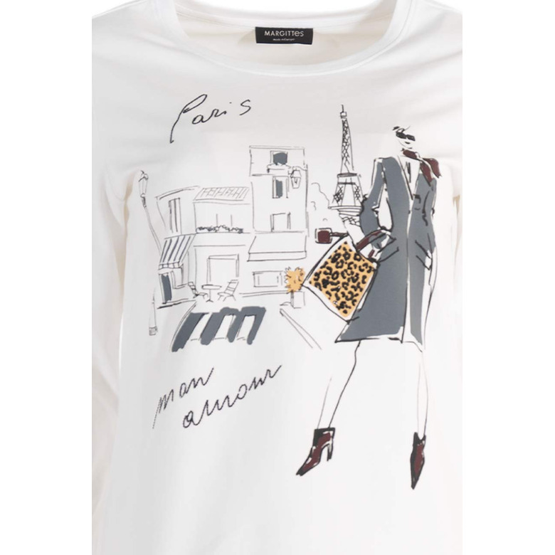 Margittes t-shirt blanc 2