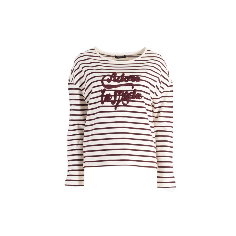 Margittes t-shirt bordeaux 1