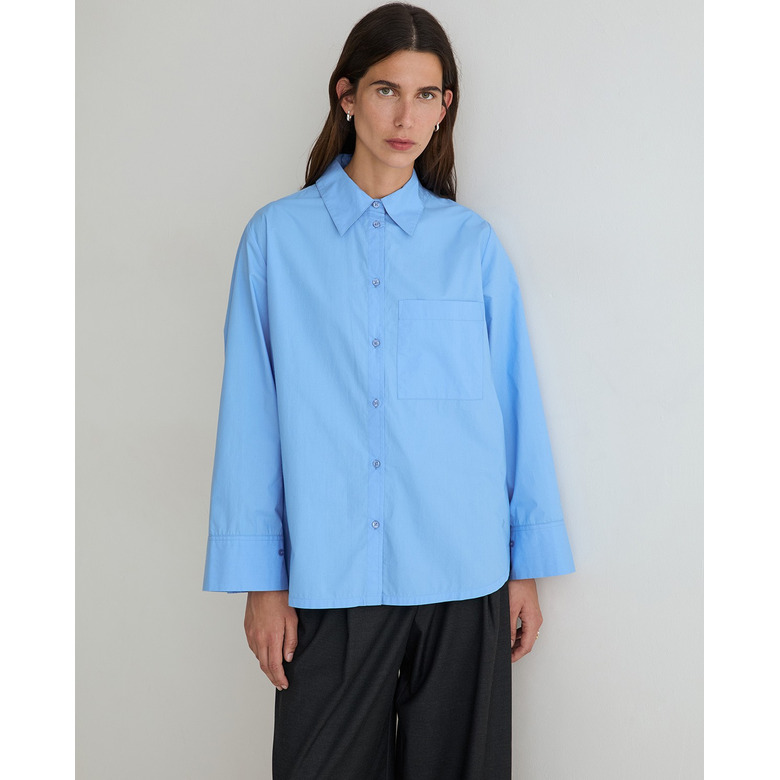 Yerse chemisier bleu 2