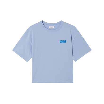 American Vintage t-shirt blauw