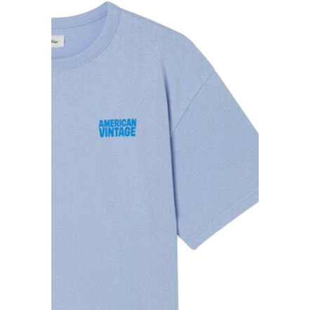 American Vintage t-shirt blau