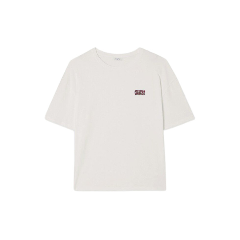 American Vintage t-shirt weiss 1