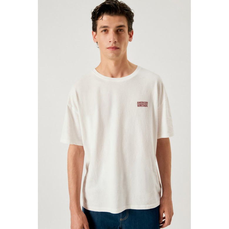 American Vintage t-shirt weiss 2