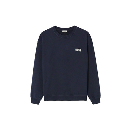 American Vintage sweater blau