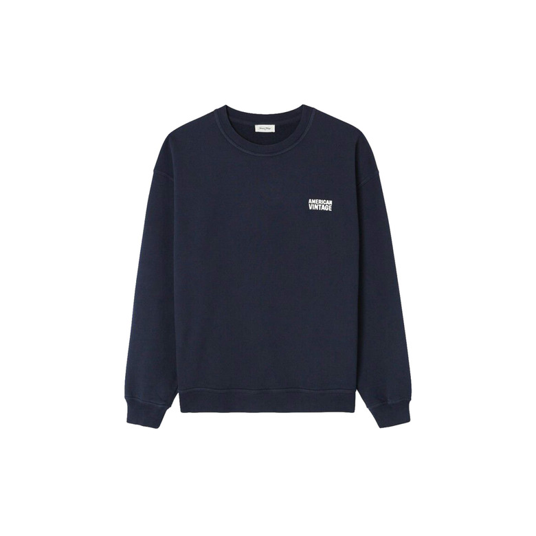 American Vintage sweater blau 1