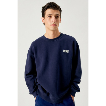 American Vintage sweater blau