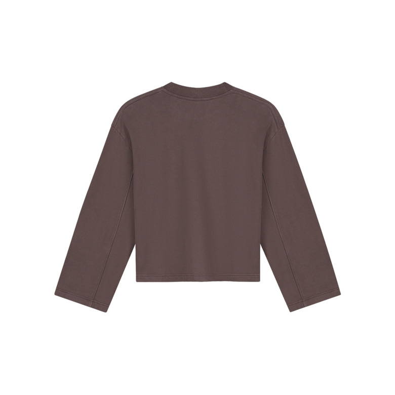 Olaf Hussein sweater brun 2