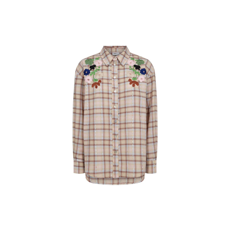 Numph chemisier beige 1