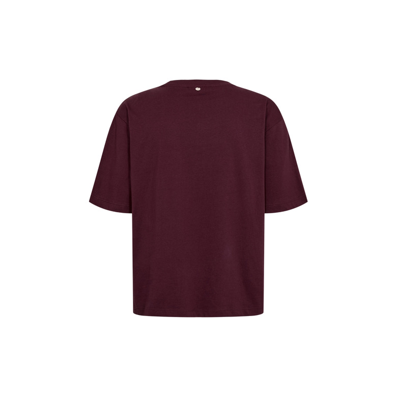 Numph t-shirt bordeaux 2