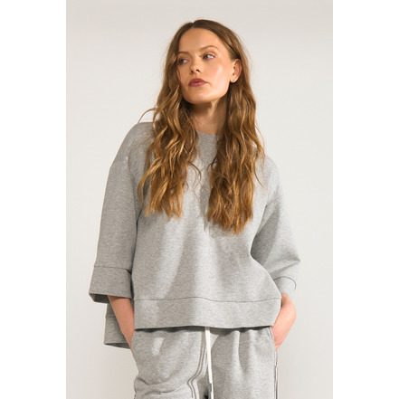 Numph sweater grijs