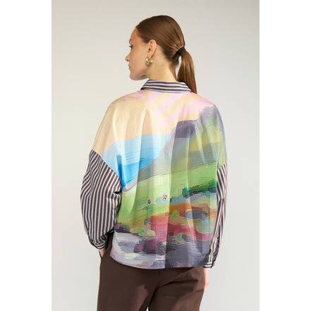 Numph chemisier multicolor