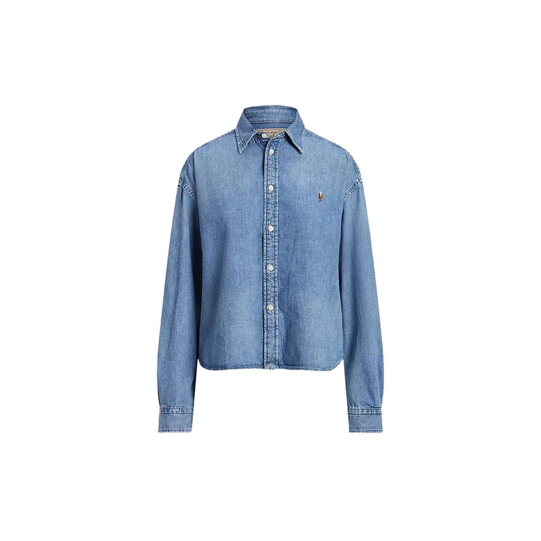 Ralph Lauren chemisier bleu 1