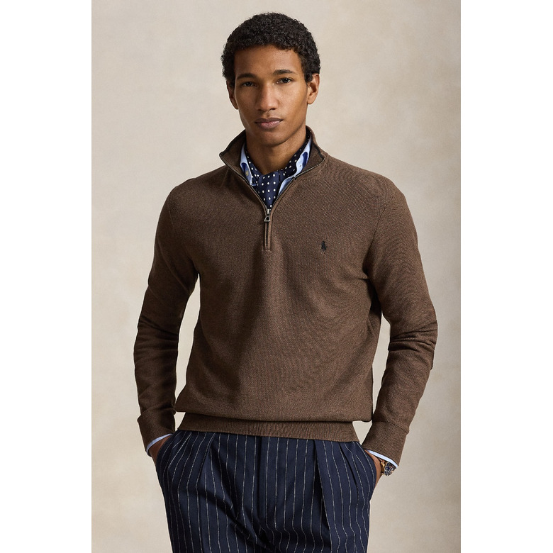 Ralph Lauren pull brun 2
