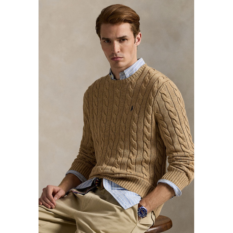 Ralph Lauren pull beige 2
