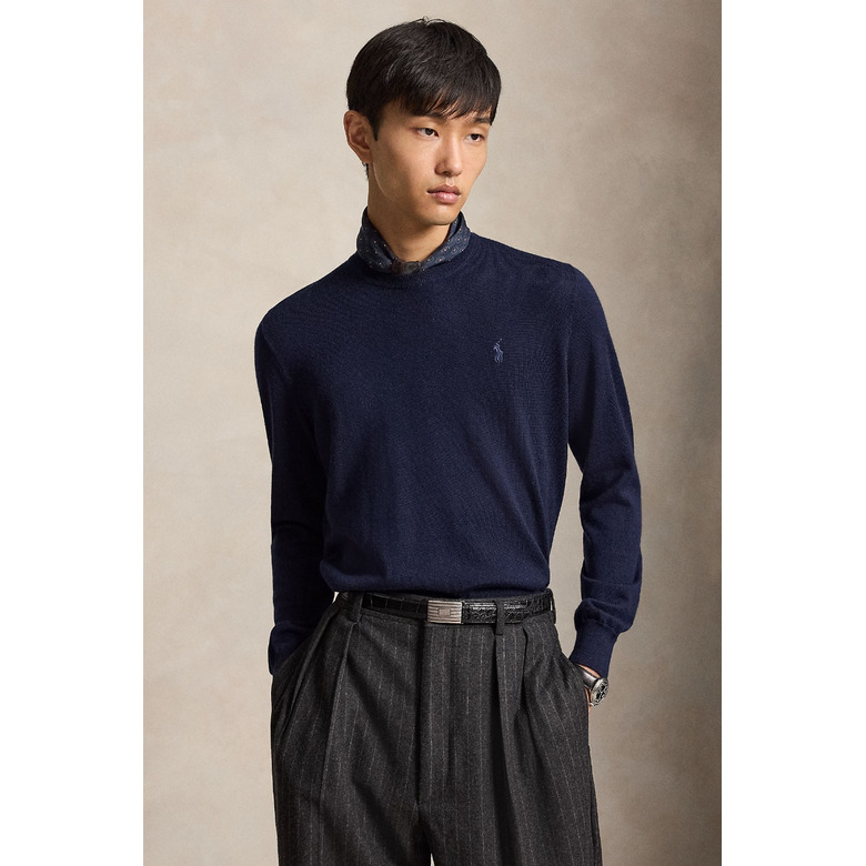 Ralph Lauren pull bleu 2