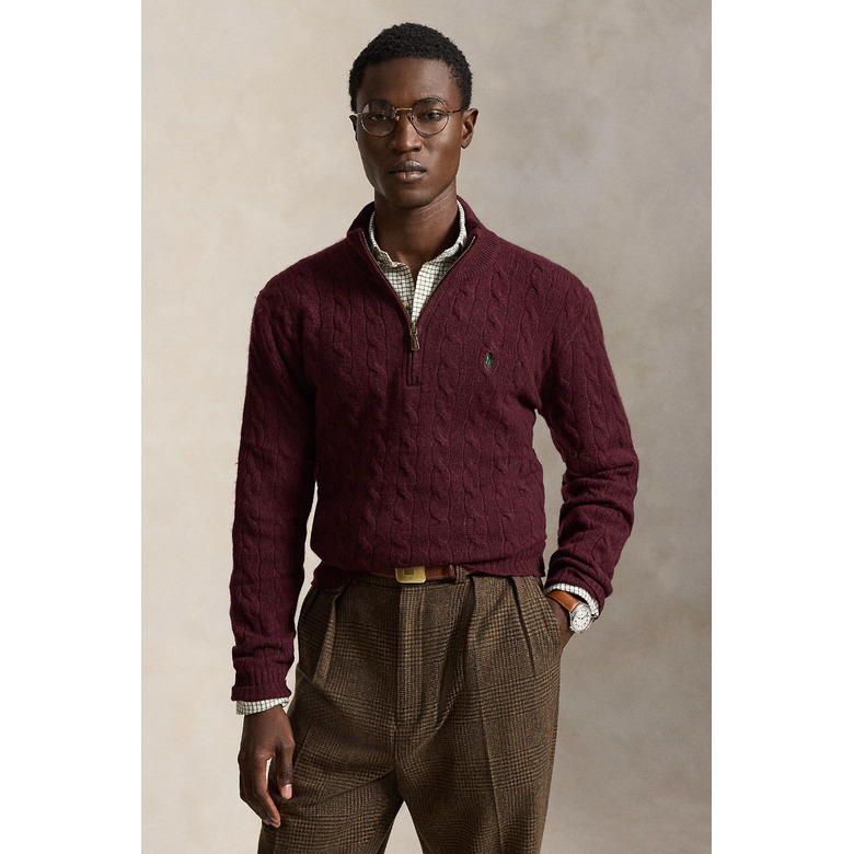 Ralph Lauren pull bordeaux 2