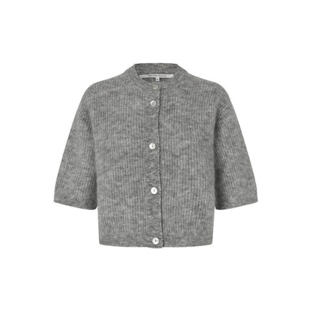 Second Female strickjacke grau