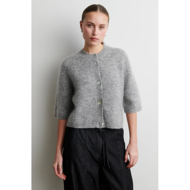 Second Female cardigan gris 2