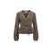 Object strickjacke braun 1