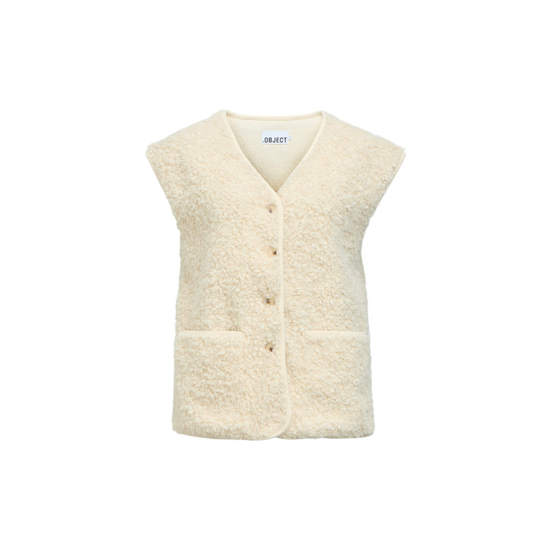 Object vest ecru 1