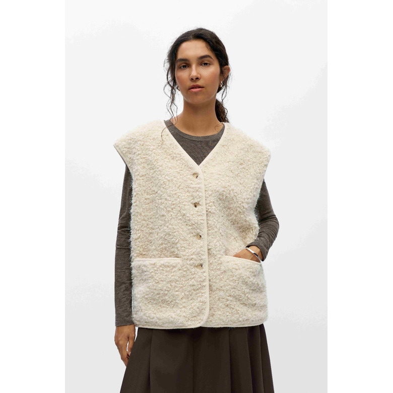 Object vest ecru 2