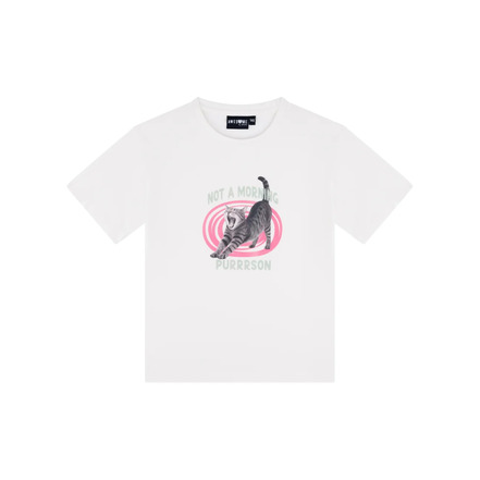 Someone Junior Meisjes t-shirt ecru