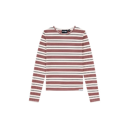 Someone Junior Meisjes t-shirt bordeaux