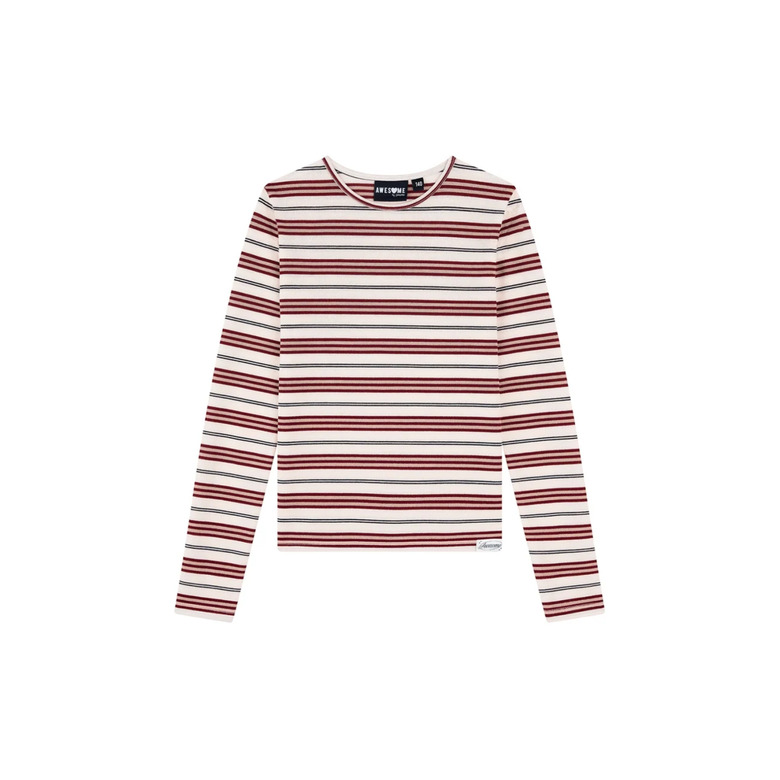 Someone Junior Meisjes t-shirt bordeaux 1