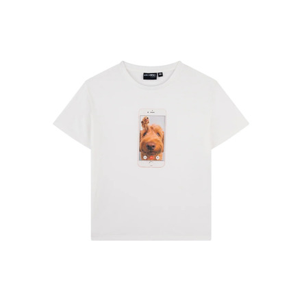 Someone Junior Meisjes t-shirt ecru