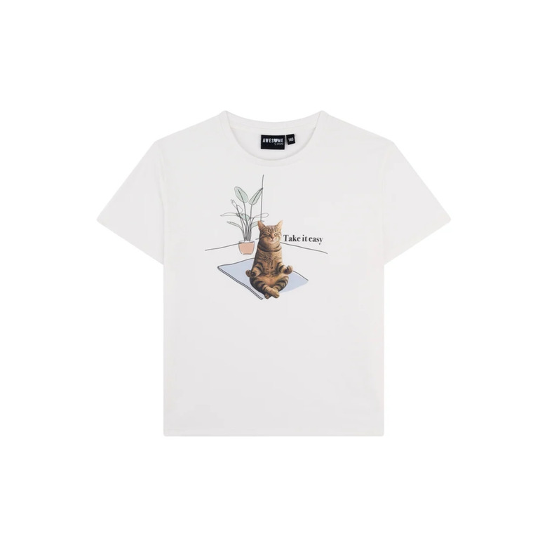 Someone Junior Meisjes t-shirt ecru 1