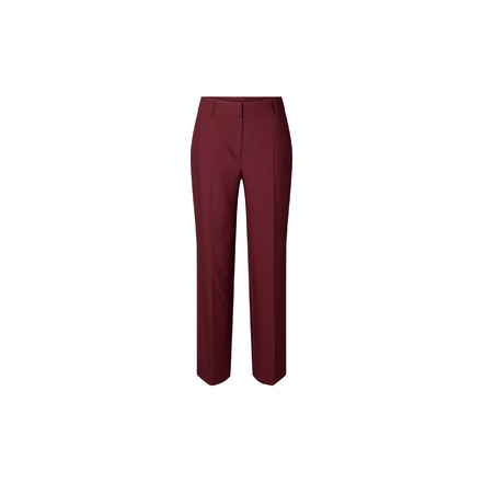 Selected Femme hose 32 inch bordeaux