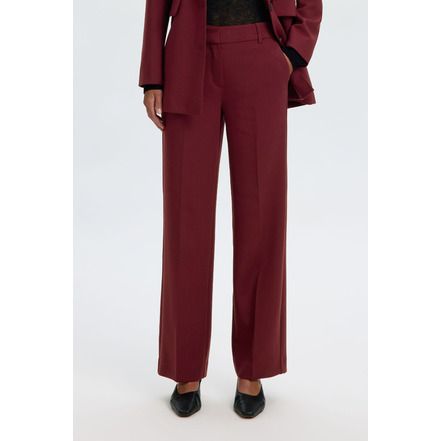 Selected Femme hose 32 inch bordeaux