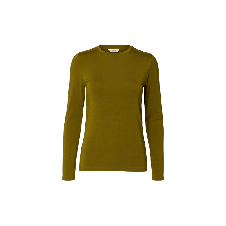 Selected Femme t-shirt grÜn 1