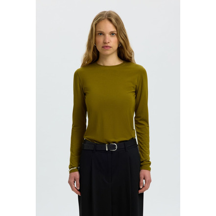 Selected Femme t-shirt grÜn