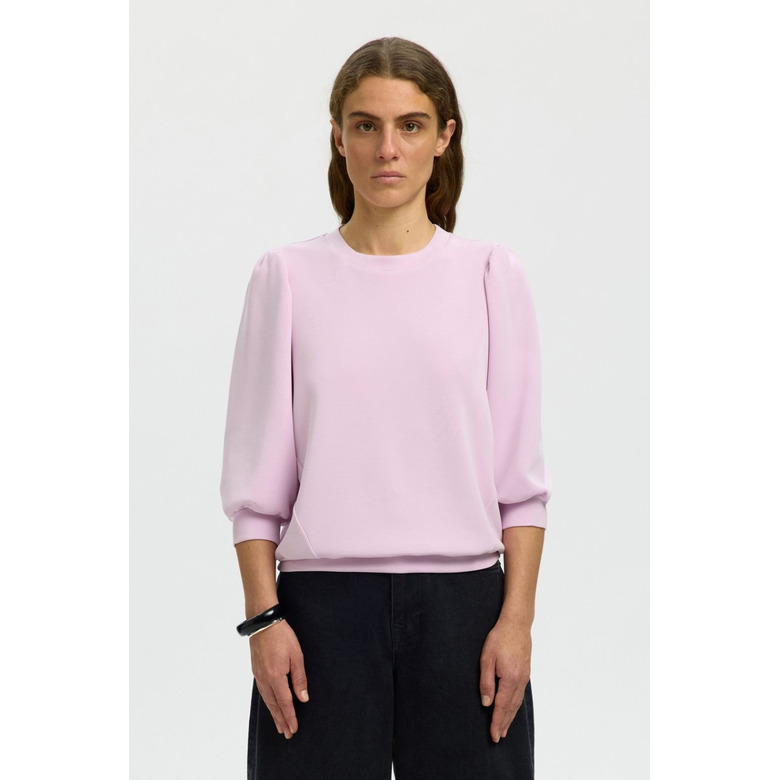 Selected Femme sweater rosa 2