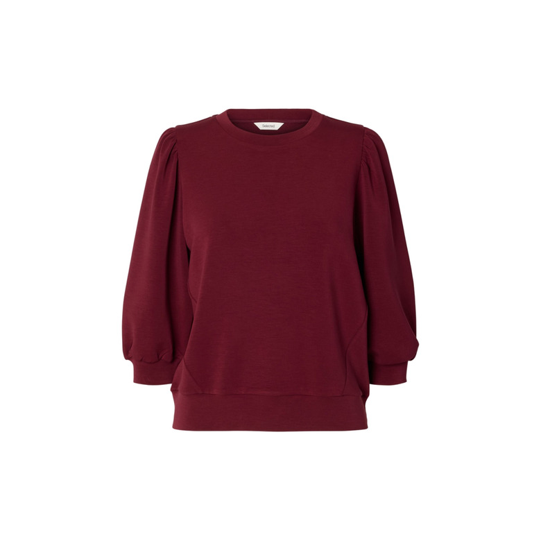 Selected Femme sweater bordeaux 1