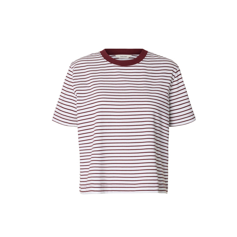 Selected Femme t-shirt weiss 1