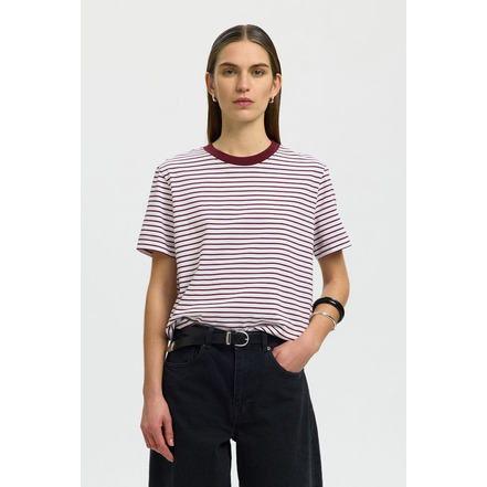 Selected Femme t-shirt weiss