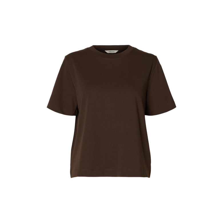 Selected Femme t-shirt braun 1