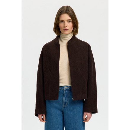 Selected Femme weste braun